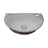 INK-0403112H　オンカウンタータイプ　小サイズ　陶器製　洗面ボウル