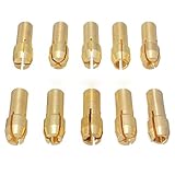 10 台のパソコンを真鍮製のドリルチャックコレットビットサイズ 0.8-3 。 2 mm 回転工具のシャンク