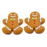 Corewill Baby Teething Toy Teether Gingerbread for Babies and Toddlers BPA Free (2 Packs) [並行輸入品]