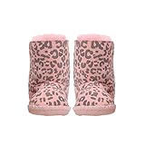 アグ カシー ムートンブーツ ベビー US0/1 (生後0ヶ月～6ヶ月) BABY PINK LEOPARD (並行輸入品)