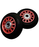 ラングスジャパン リップスティック DXミニ エアーミニ 純正交換用ウィール (2個入) ブラック エクストリームスポーツ ウィール rangsjapan