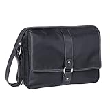 Lassig Glam Small Messenger Diaper Bag,black