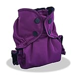 Cloth Diaper Cover in Halloween Colors By Applecheeks (Size 1, Hipster Purple Wicked) by Apple Cheek