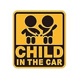 セイワ(SEIWA) 車用 マグネット ステッカー CHILD IN THE CAR WA123 脱着簡単 マグネットタイプ あおり運転抑制 CHILD IN CAR 子供が乗っています カー用品