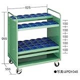 OS(大阪製罐) ツーリングパネルワゴン(引出し無タイプ) (HSK・NC5用) PD6356