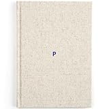 P BOOK パスワード管理ノート インデックス付 かんたん検索 アルファベット順 A-Z 記録帳 忘れ防止 ハードカバー コットンリネン表紙 A5 KEFU（ケフ）／ベージュ