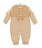 ベビー ロンパース 長袖 パジャマ 前開きカバーオール フォーマル ロンパース 男の子 女の子 出産祝い 59cm