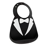 (メイクマイデイ)Make My Day Baby Bib ワンサイズ 2.タキシード [並行輸入品]