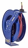Coxreels EZ-HP-150 Safety Series Spring Rewind Hose Reel for grease/hydraulic oil: 1/4" I.D., 50' ho