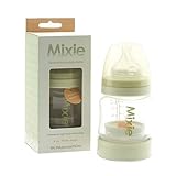 Mixie Formula-Mixing Baby Bottle, 4 oz. Wide-Neck by Mixie [並行輸入品]