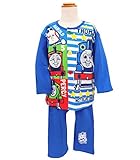 きかんしゃトーマス ベビー服 長袖 腹巻付きパジャマ 前開き ナイトウエア　80cm