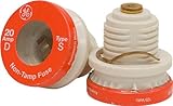 GE Type S/SL Time Delay Fuse, 20-Amp, 2-Pack 18254 [並行輸入品]