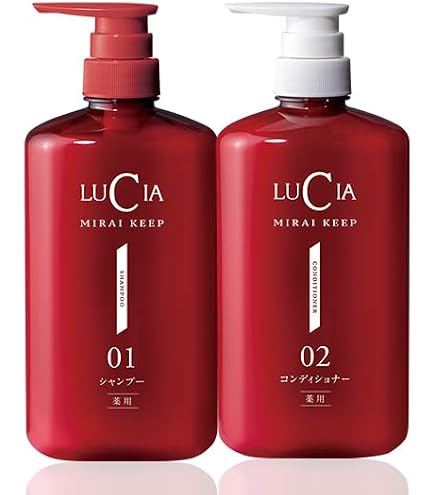 ルチア　ノヴェルモイ薬用ヘアシャンプーとコンディショナーのセット Amazon | 【育毛専門メーカーのルチア】抜け毛予防 ノヴェルモイ 薬用