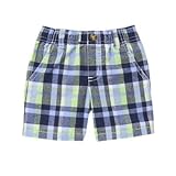 ジンボリー GYMBOREE/ プラッドショーツ スプリンググリーンプラッド ボトムスショートパンツ 6～12ヶ月【並行輸入】