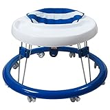 ベビーウォーカー スタンダード 歩行器 (ブルーボーダー)