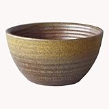 信楽焼 手洗い鉢 宝泉（緋色） 排水金具付