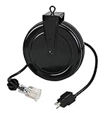 Alert Stamping 5020TFC 12 Gauge Retractable Reel with Single Outlet [並行輸入品]