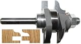 Magnate 9003 Reversible Stile & Rail Router Bits - Traditional Profile; 7/8 Cutting Height by Magnat