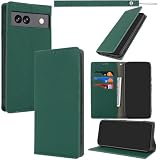 スマホケース カバー 手帳型 compatible with Google pixel8a レイシ紋様本革 グーグルピクセル8a ケース 手帳型 グーグルピクセル8a カバー 手帳型 グーグルピクセル8a スマホケース カードスロット、キックスタンド レザー (オレンジ)