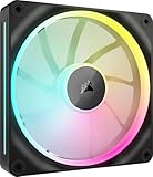 CORSAIR iCUE LINK LX140 RGB 拡張キット 140mm PWM PCケースファン デュアルライトループ シングルパック ブラック CO-9051027-WW