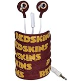 NFL Washington Redskins iHip Shoelace Earbuds