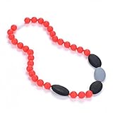 Consider It Maid Baby/Toddler Silicone Teething Necklace - BPA Free and FDA Approved - Better Altern
