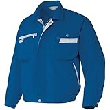 秋冬物 AITOZ アイトス  長袖ブルゾン AZ-6321  006ブルー ×シルバーグレー LL