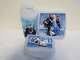Tupperware Disney's Frozen Lunch Set Sandwich Keeper Squares Tumbler [並行輸入品]