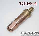 CHNsalescom G03-100 1＃酸素プロパンカッティング溶接トーチチップ