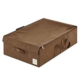 収納ボックス 布 収納ケース 衣類 収納 ふた付き 小物 ケース 布製 整理 ボックス 〔幅60cm〕 ブラウン