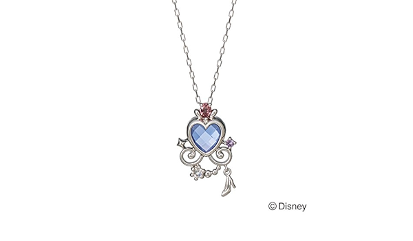 Amazon テイクアップピュア Take Up Pure ディズニーコレクションジュエリー シンデレラ ネックレス Remember ホワイトゴールド ネックレス 通販