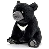 カロラータ ツキノワグマ ぬいぐるみ (リアルアニマルベイビー/やさしい手触り) リアル くまのぬいぐるみ 動物 赤ちゃん おもちゃ お人形 ギフト プレゼント 誕生日 (検針2度済み)