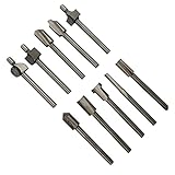 homyl 10ピース3 mmシャンクHSSルータビット木材カッターMilling Fitsロータリーツール