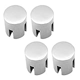 Dovewill 4個　耐久性　ステンレス鋼　3mm　ワイヤー　ロープ　トレリス　クロスクリップ