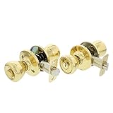 Ultra Hardware 44071 Polished Brass Entry Lockset by Ultra Hardware