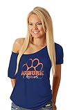 NCAA Auburn Tigers Off the Shoulder Tee S