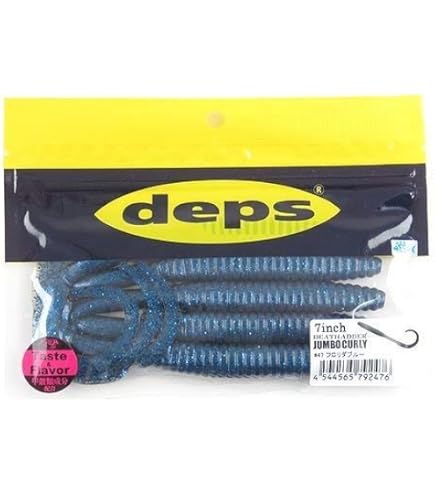 デプス　デスアダーグラブ　ジャンボカーリー　新品セット　大量 Amazon.co.jp: デプス(deps) ワーム デスアダー ジャンボ