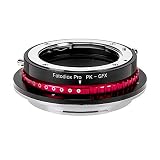 Fotodiox マウントアダプター PKa-GFX （ペンタックスK（DAレンズ対応）マウントレンズ → 富士フイルムGFX Gマウント変換） 絞りリング付き フォトディオックス