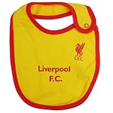 Liverpool F.C. リバプール ベビー スタイ イエロー サイド ボタン / よだれかけ 赤ちゃん マタニティ