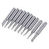 SODIAL(R) 10チップセット　チップ はんだ付けチップセット はんだごて用 900-T-I/ BK/ 1.6D/ 2.4D/ 3.0D/ 2C/ 3C/ 4C 新品