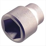 Ampco Safety Tools SS-1/2D3/4 Socket, Standard, Non-Sparking, Non-Magnetic, Corrosion Resistant, 1/2
