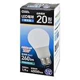 オーム(OHM)オーム電機 LED電球 E26 20形相当 昼光色 LDA2D-G AG59 06-5453