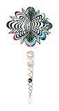 Shipityourway 3d風スピナーハイパースプラッシュPulsing Star with Swivel 6.5" Inch 3D, 9" Crystal Twister