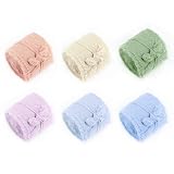 seimeinoki 6 巻 シフォンリボン 6 色 オーガンジーリボン 無地 切りっぱなしリ ブライダルブーケ ギフトラッピング ヘアアクセサリ 服飾 誕生日 包装用 装飾（40mm幅×5m/巻）