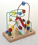 くねくねランド家　木のおもちゃ　指先の訓練に♪　25×13×29cm