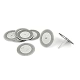 uxcell ダイヤモンド研削ディスク ダイヤモンド マンドレル ロータリー 砥石ディスク コーティング