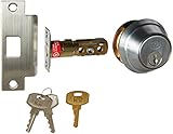 Stanley Commercial Hardware Commercial Key Control Auxiliary Deadbolt from the QDB200 Collection, 6-