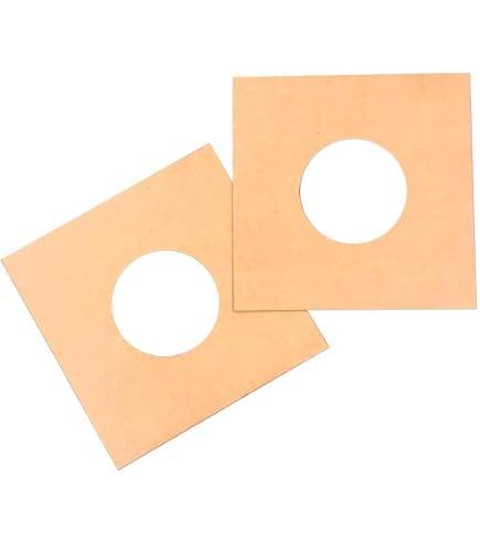 Amazon.co.jp: LP用レコードスリーブジャケット穴開き(白)10枚セット