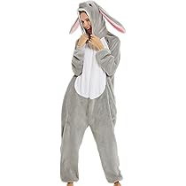 Amazon | [Formemory] ウサギ 着ぐるみ ウサギ きぐるみ パジャマ  