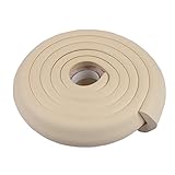 コーナーガード 全長2mｘ1本 Ｌ型 厚手タイプ 両面テープ付 コーナークッション 赤ちゃん ケガ防止 ベージュ